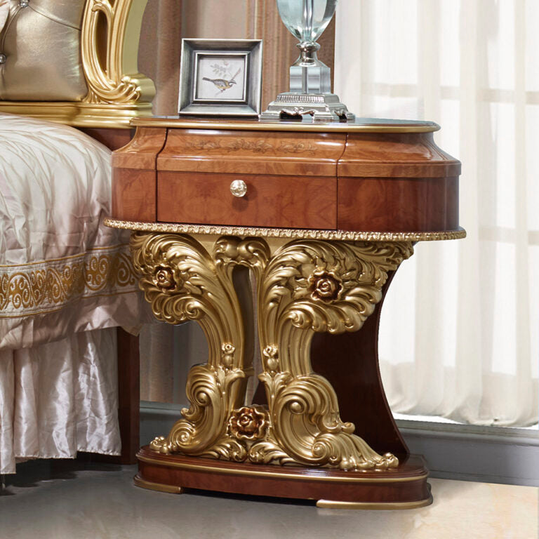 Aura Royal Style Handcrafted Bedroom Set