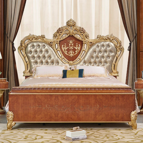 Aura Royal Style Handcrafted Bedroom Set