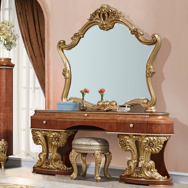 Aura Royal Style Handcrafted Bedroom Set