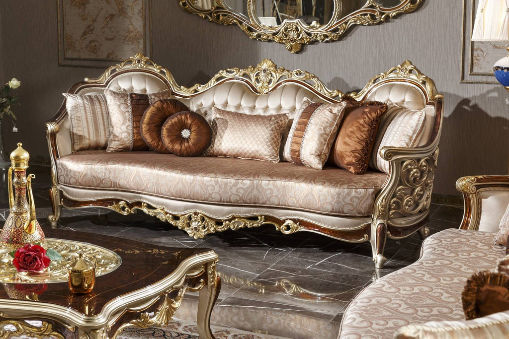 Carved Royal Maharaja Sofa Set