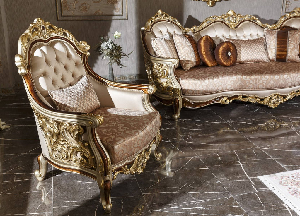 Carved Royal Maharaja Sofa Set