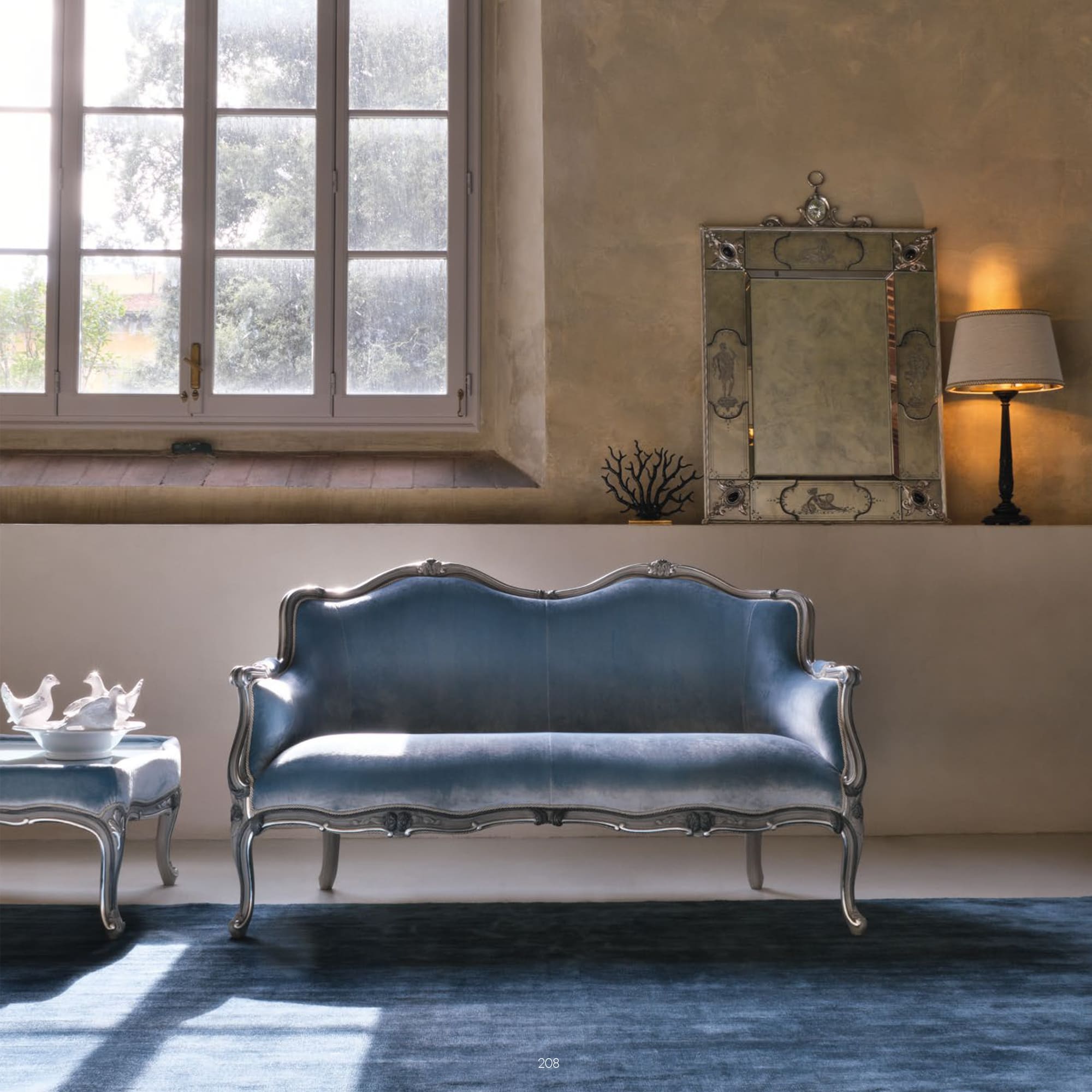 Classic French Style Handmade Luxury Italian Sofa Set