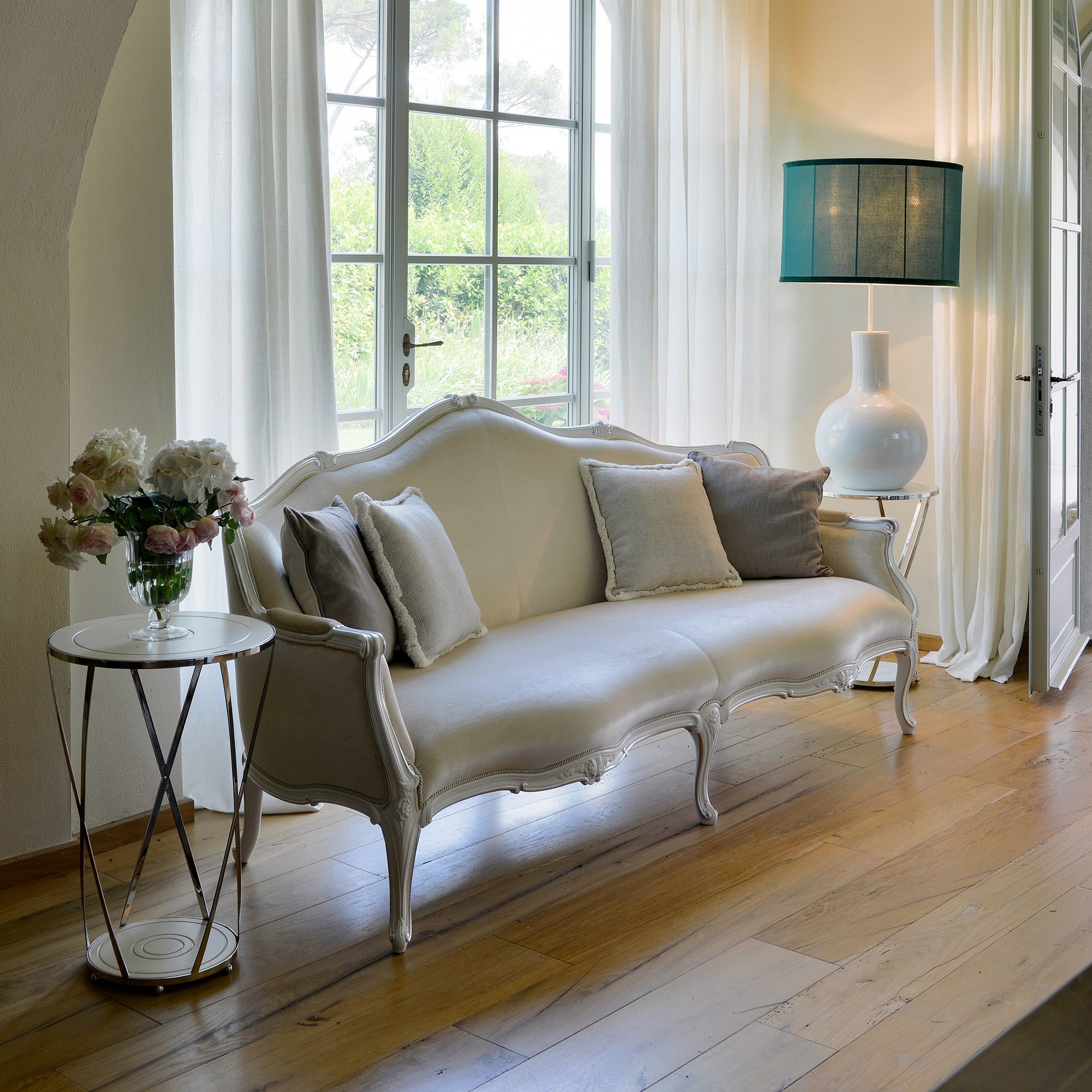 Classic French Style Handmade Luxury Italian Sofa Set