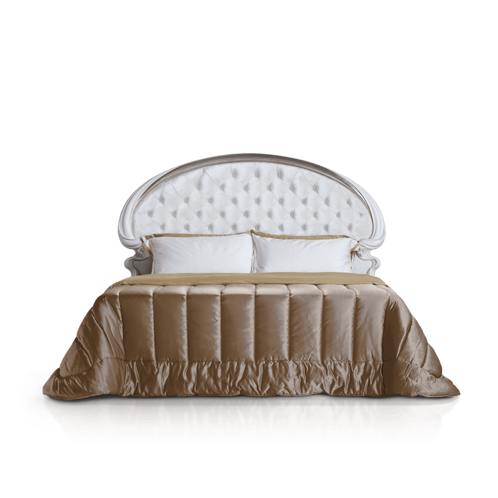 Classic Italian Hand Carved Premium Luxury Bed for Villas
