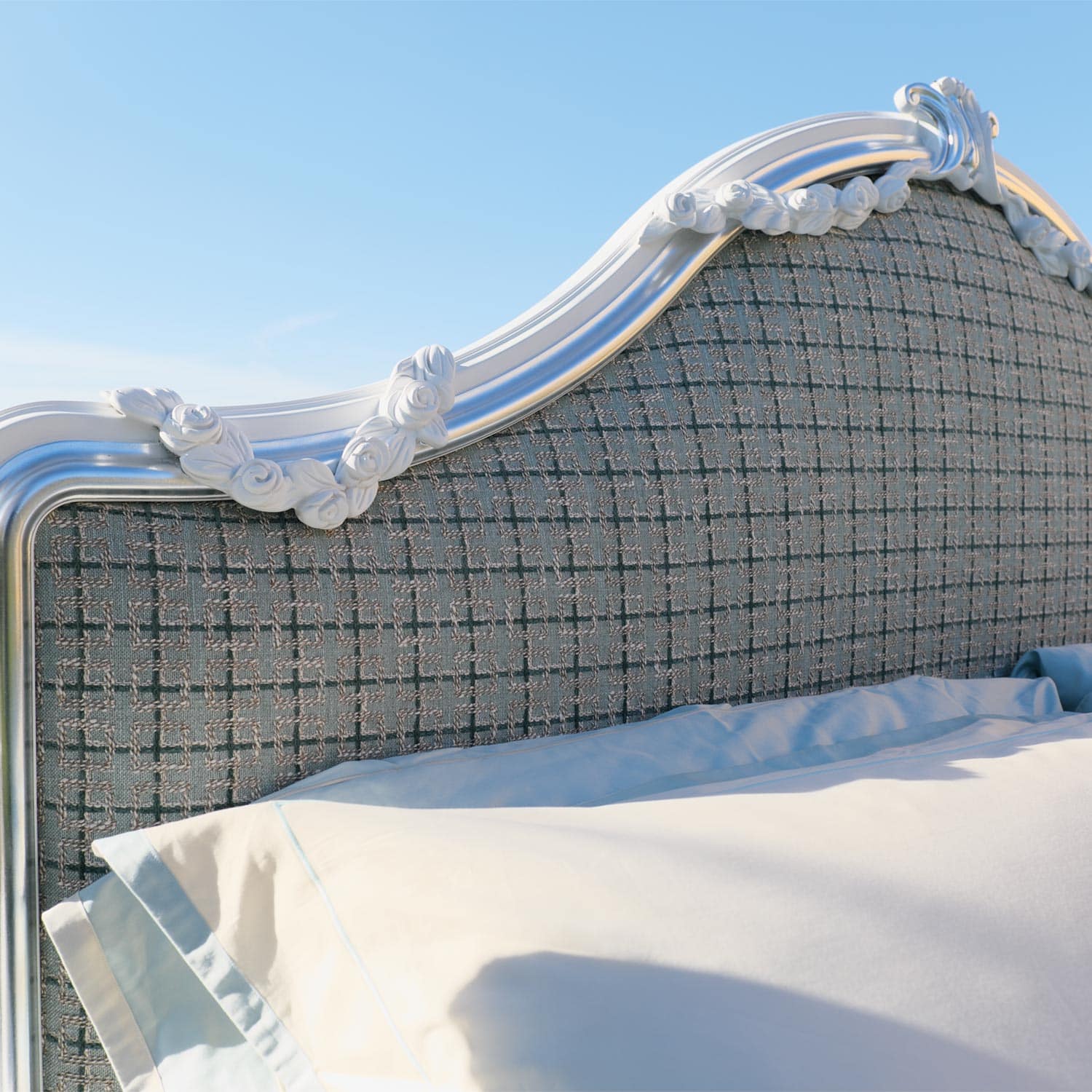 Classic Italian Handcrafted Premium Luxury Bed for Mansion