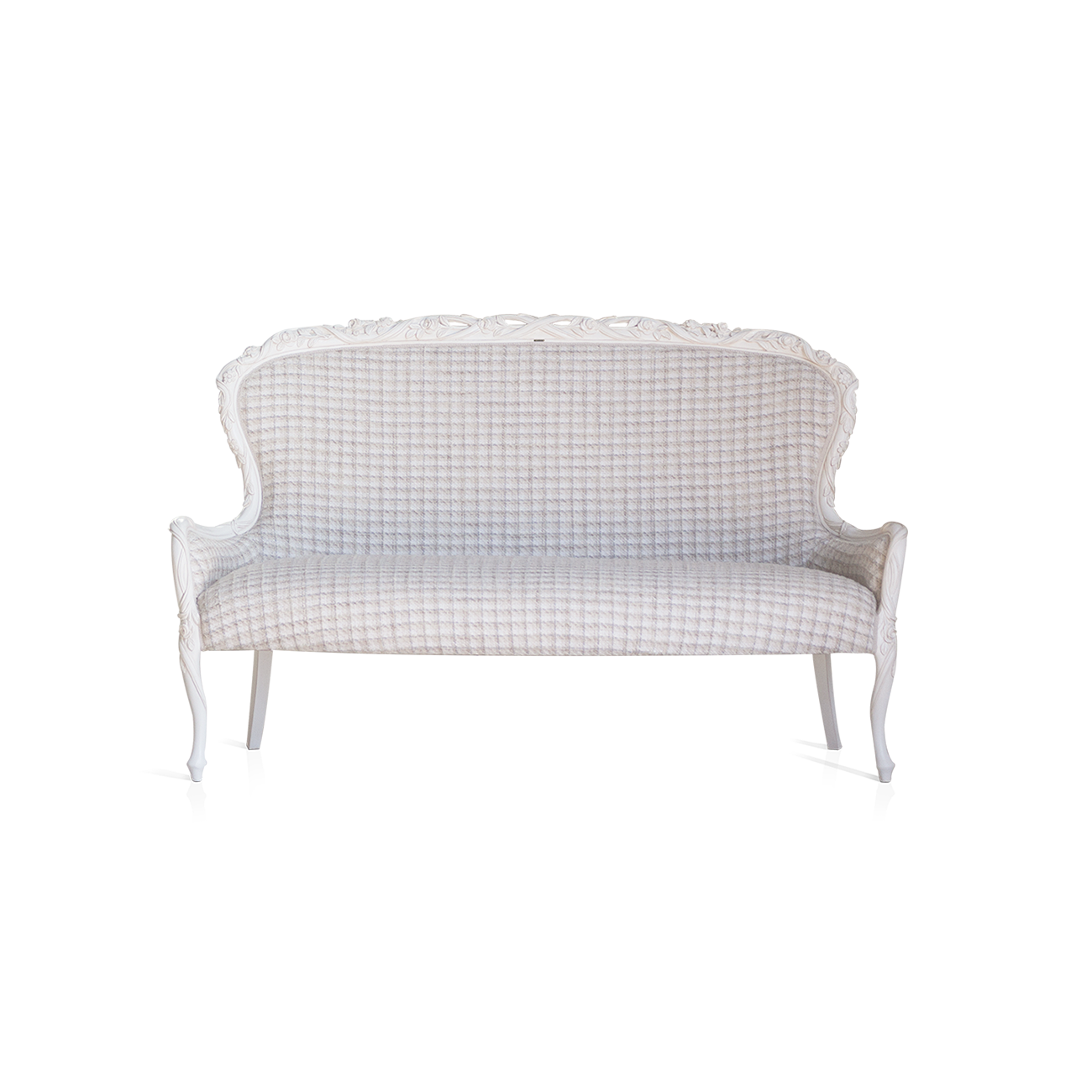 Classic Italian Style Hand Carved Luxury Sofa Online in India
