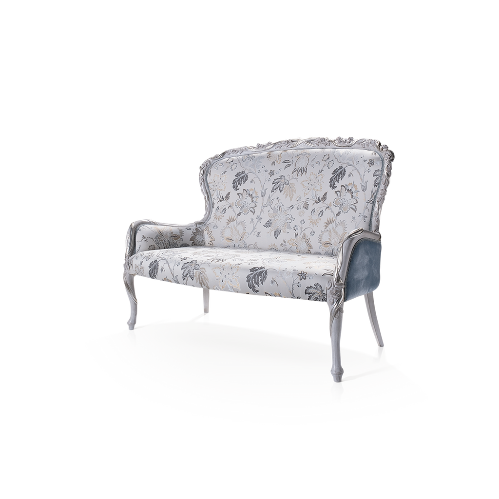 Classic Italian Style Hand Carved Luxury Sofa Online in India