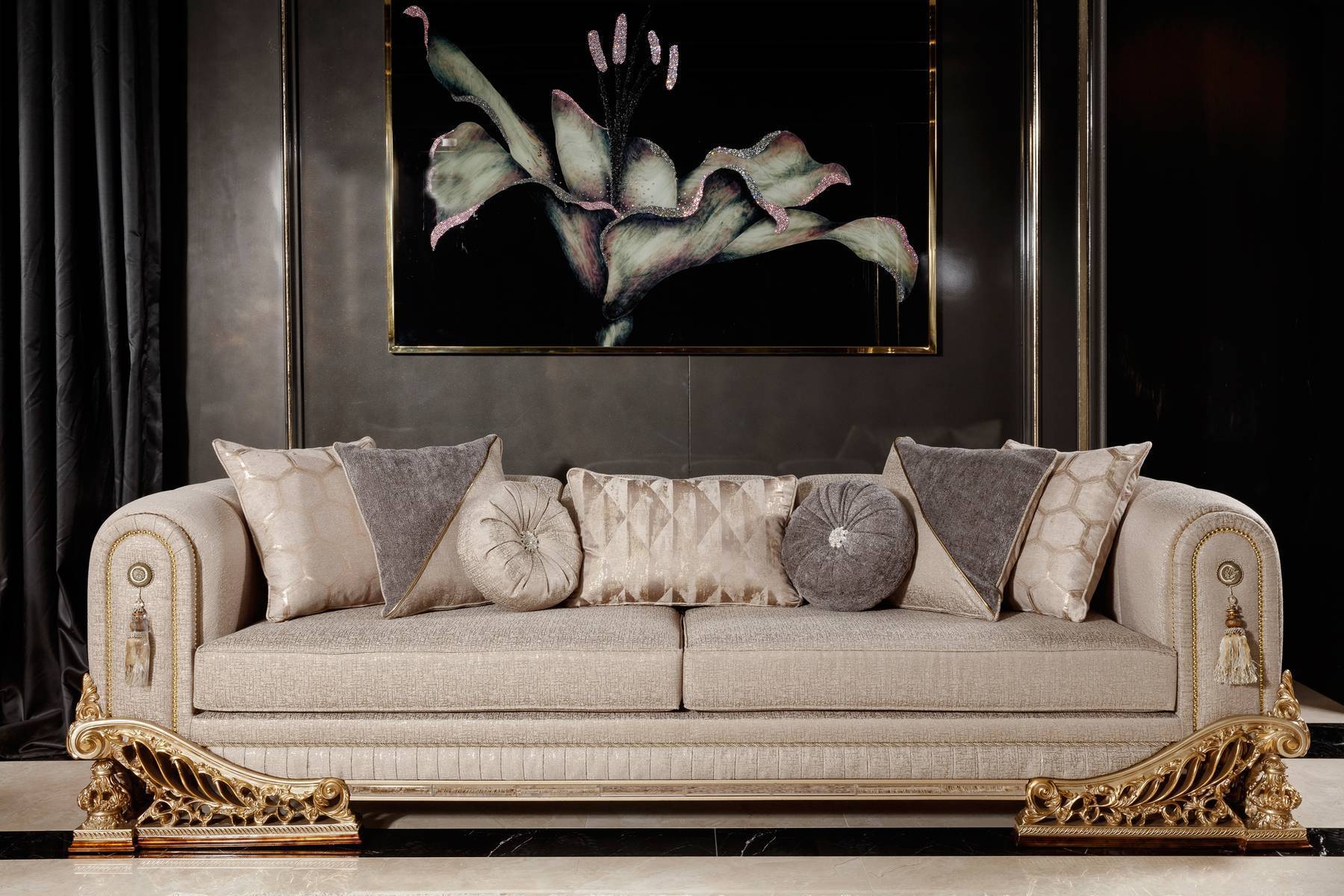 London Luxury Royal Sofa Set Furniture