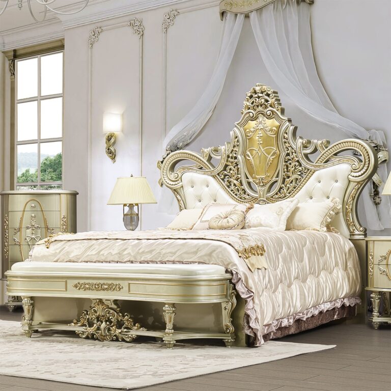 Opera Royal Style Carved Bedroom Set
