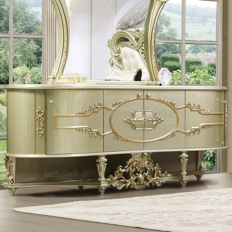 Opera Royal Style Carved Bedroom Set