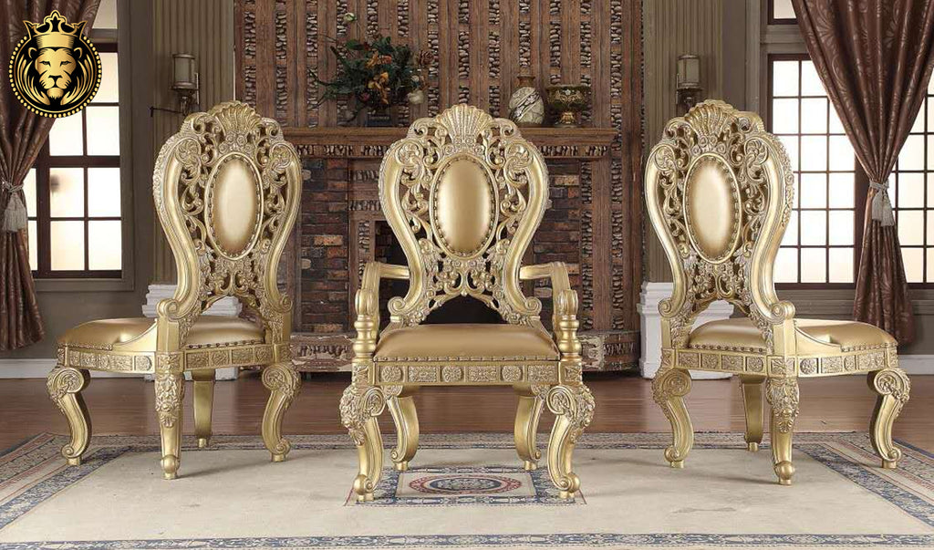 Tacoma European Style Carving Luxury Dining Set