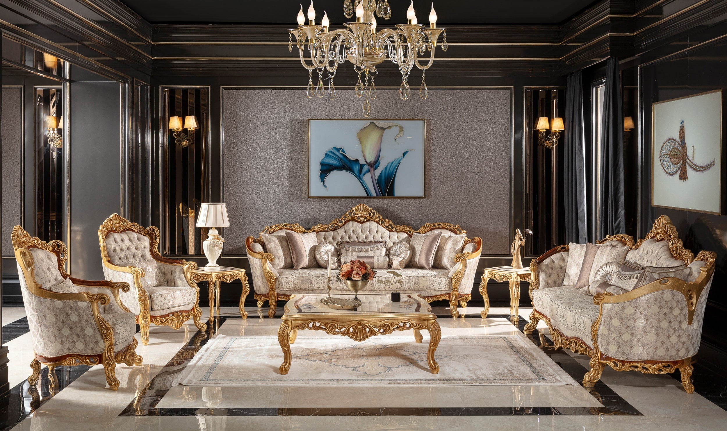 Royal Maharaja Sofa Set Design